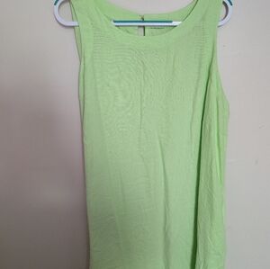 A New Day Women's Mini Shift Dress - XXL - lime green